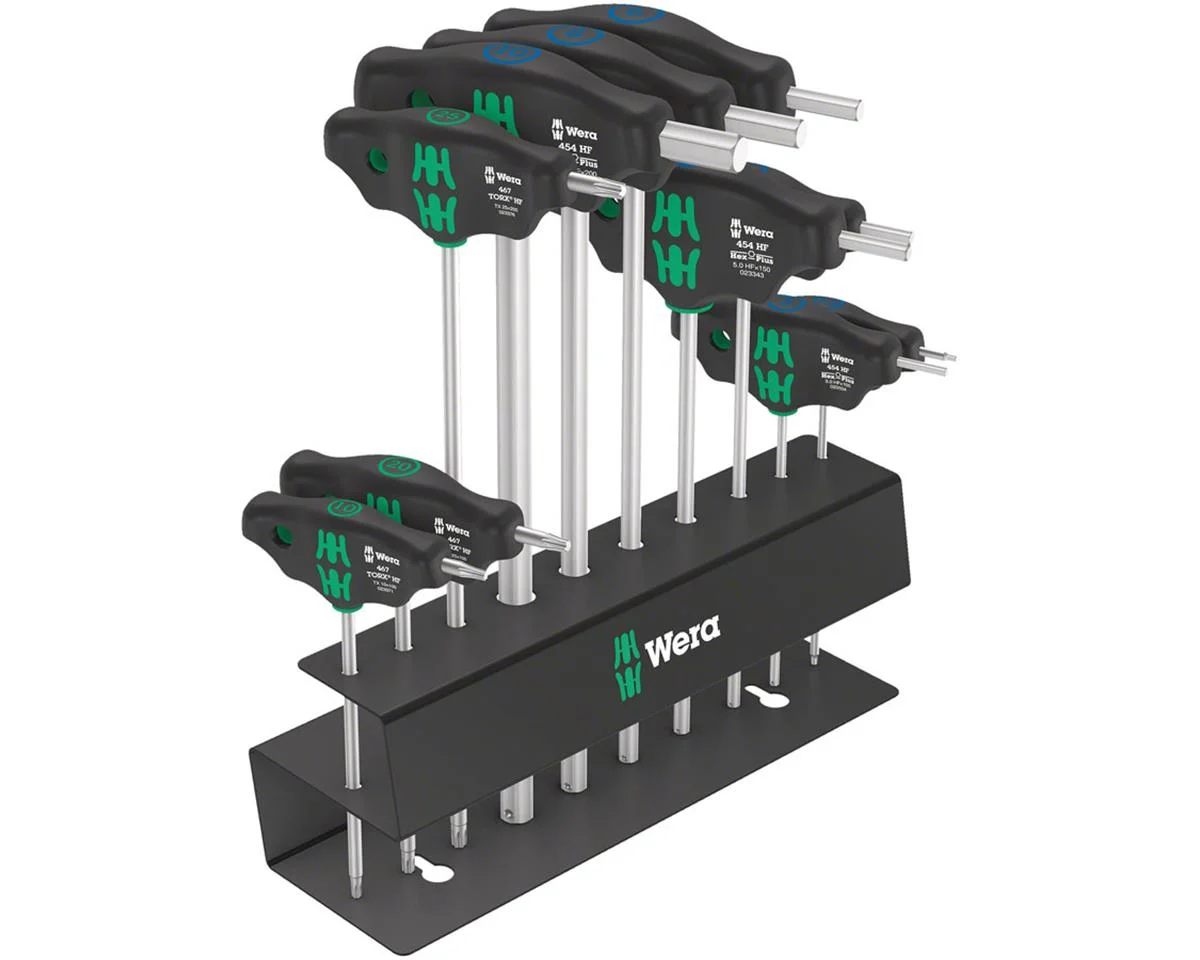 Wera Bicycle Set 6 (HF T-Handle Hex Wrench Set)